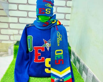 OES Sweatshirt with Matching Beanie and Scarf Set | Eastern Star Apparel