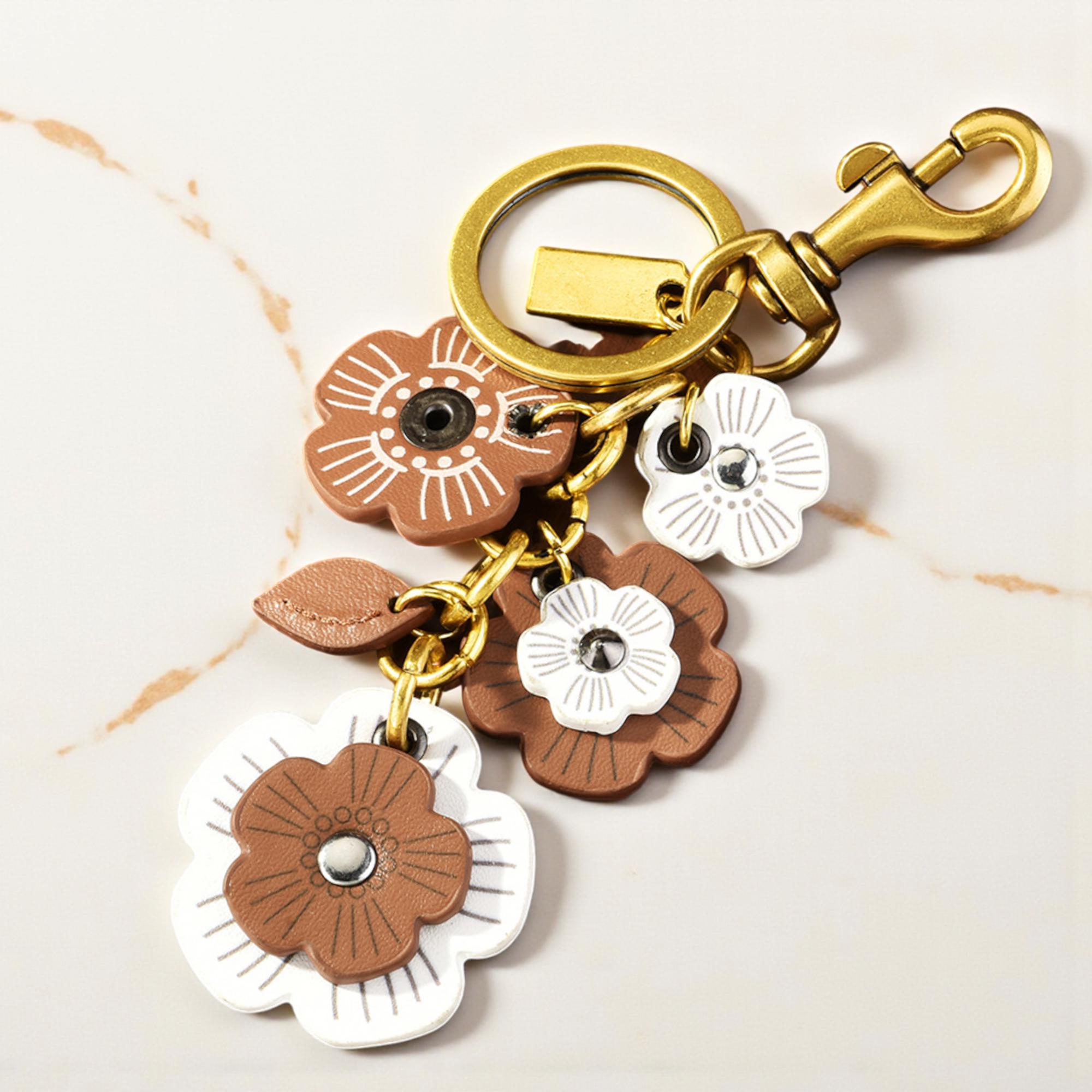 COACH Tea Rose Denim Charmコーチ39866