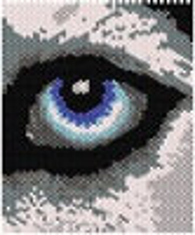 Wolf Eye Beading Pattern Panel Etsy