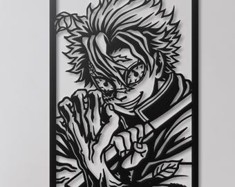 Anime Metal Wall Art