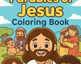 Parables of Jesus Coloring Book for Kids: Christian Sunday School (PDF)