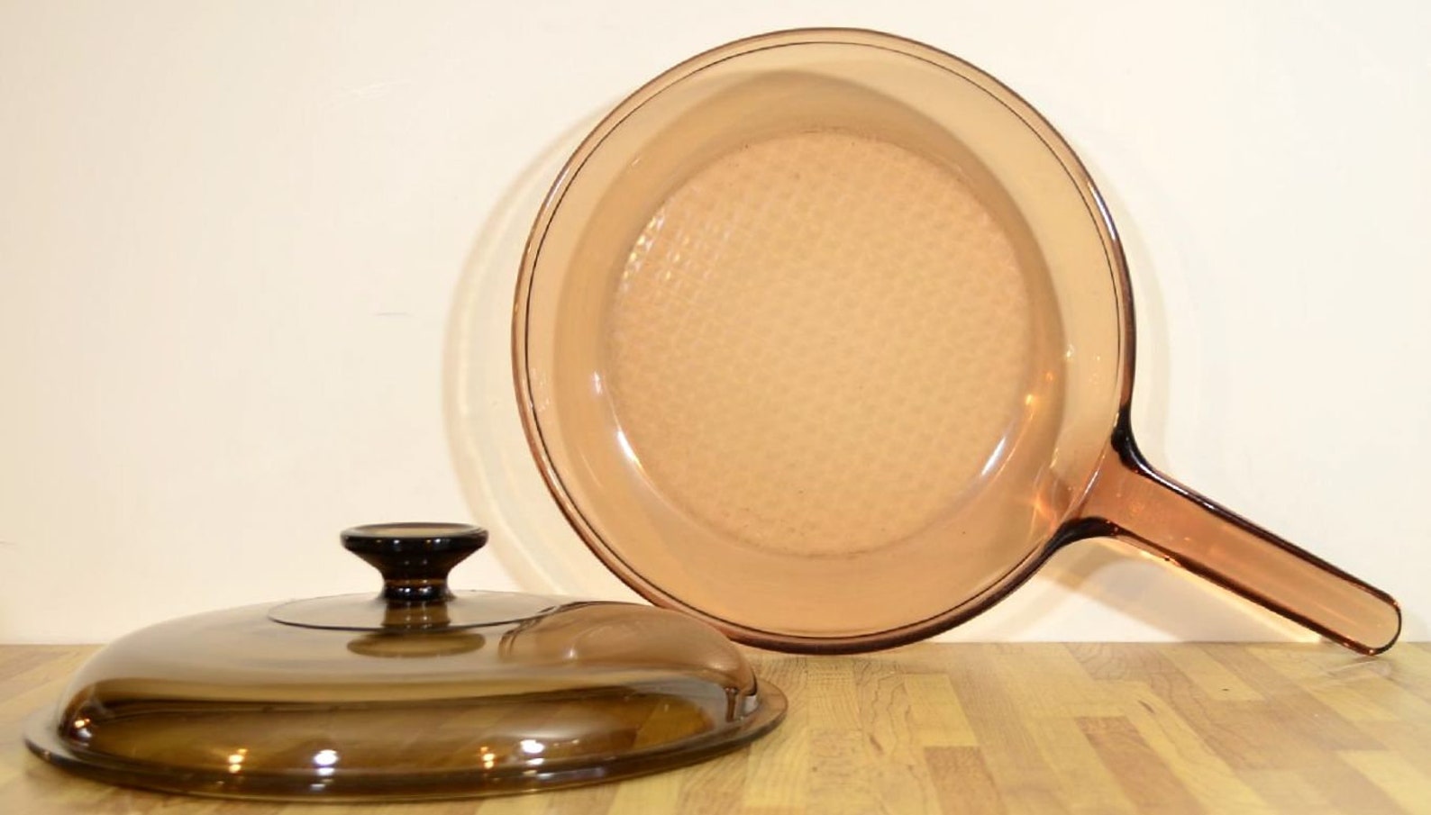 Vision Ware 10 Inch Covered Skillet Frying Pan Corning Visions Etsy