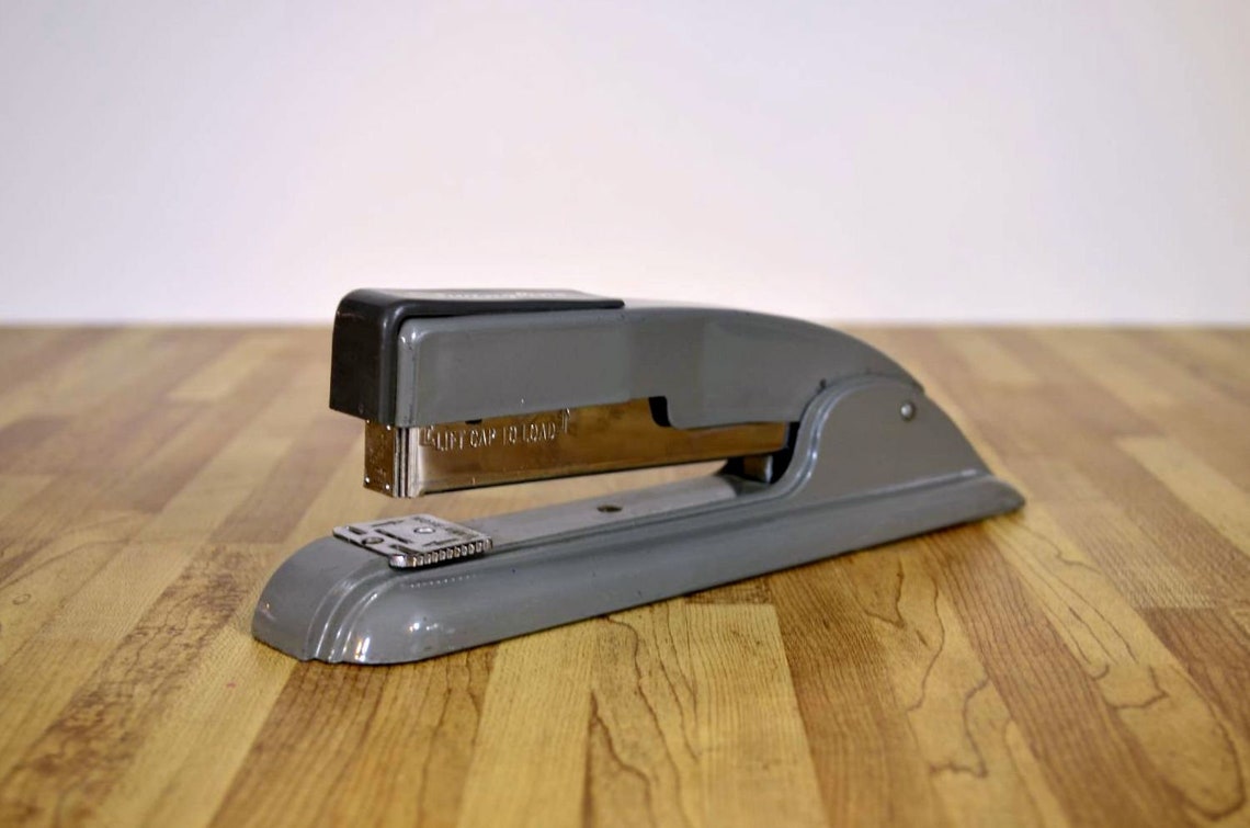 Vintage Swingline Stapler Art Deco Office Supplies Etsy