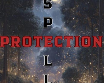 Hechizo de protección / Ritual de escudo energético / Magia de seguridad espiritual