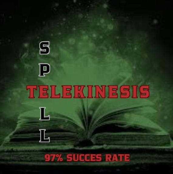 Telekinesis Spell | Energy Movement Ritual | Focus & Power Magic