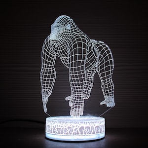 Gorilla lamp - Etsy 日本
