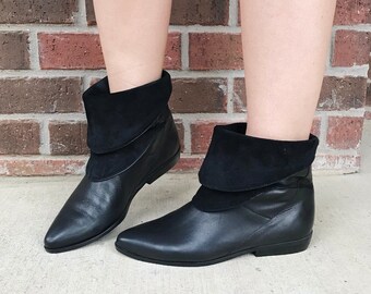 80s Pixie Boots - Etsy