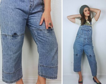 grunge dungarees