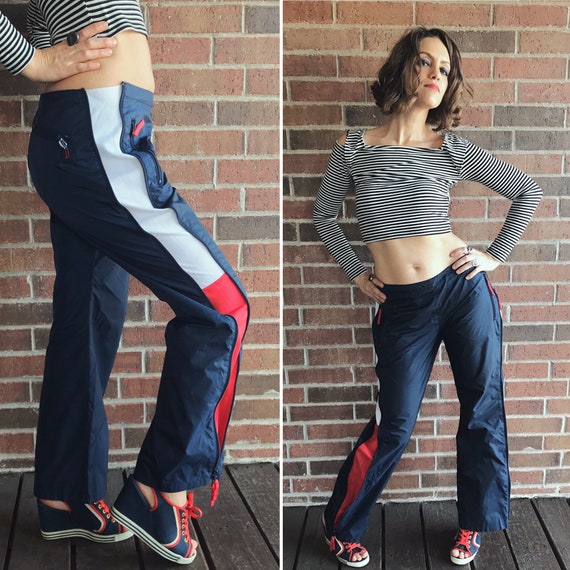 vintage 90s TOMMY HILFIGER Windbreaker PANTS 11/La