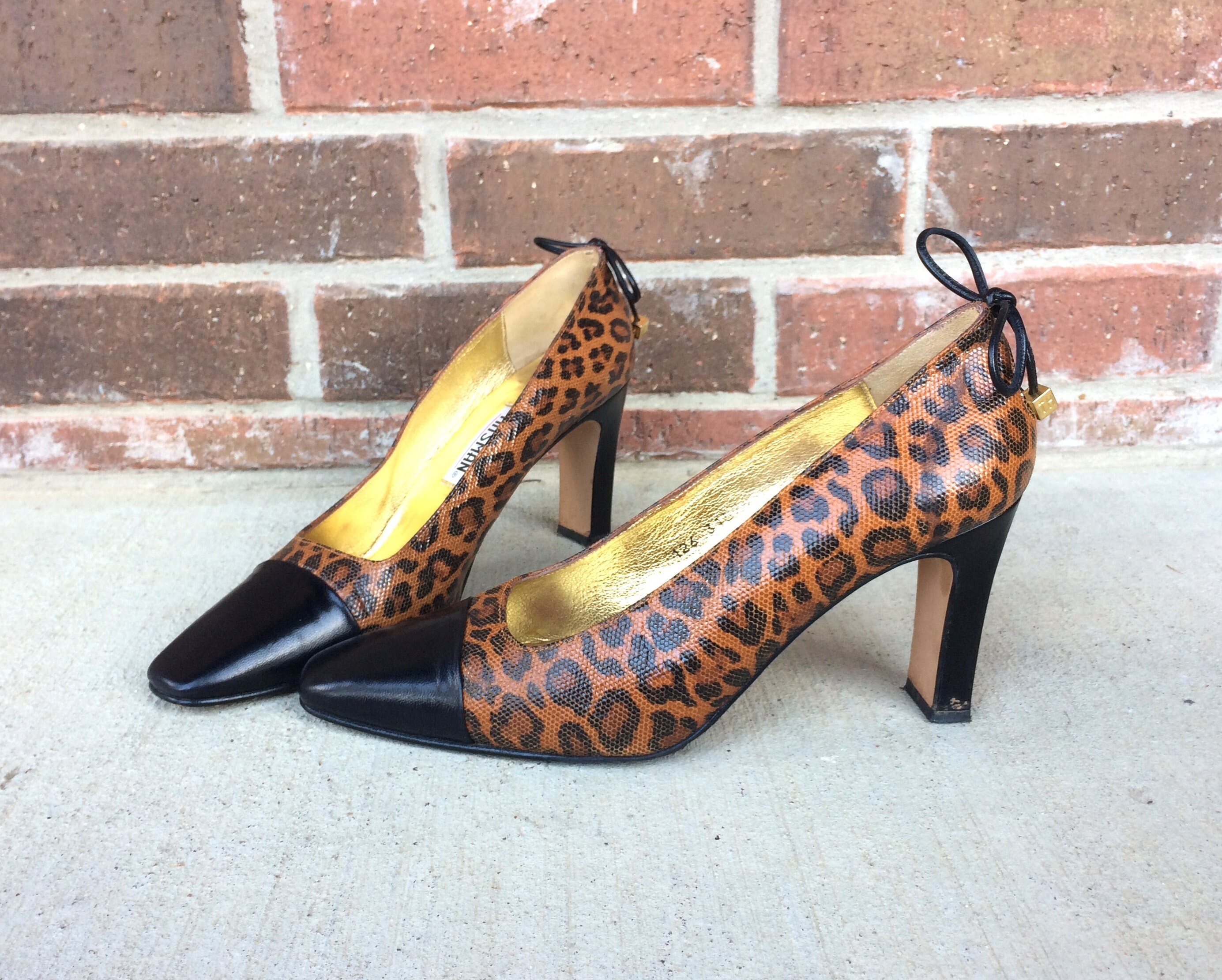 leopard print dolly shoes