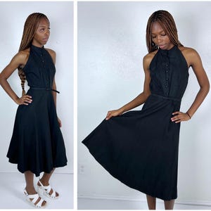 halter neck 50's dress Living In Fifties Fashion: 1950's Halter Dresses