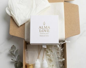 DIY Breastmilk Jewelry Kit | Non-Yellowing Resin, Keepsake Refill