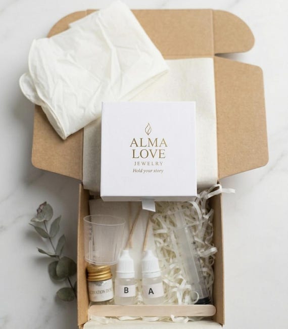 DIY Breastmilk Jewelry Kit | Non-Yellowing Resin, Keepsake Refill