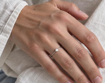 DIY Breastmilk Ring Kit | Minimalist Breast Milk Jewelry | Stainless Steel Keepsake Ring | New Mom Gift