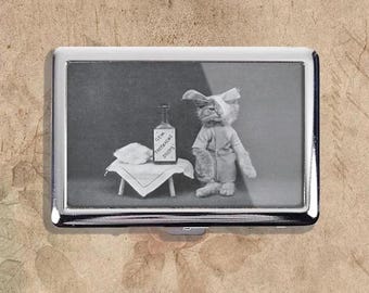 Beatles Revolver 1-clip Wallet I.D. Cigarette Case Business Credit Card  Holder