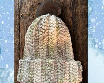 Easy Crochet Winter Hat Pattern