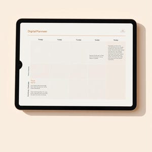 Ultimate Digital Planner Undated | Printable PDF Planner | GoodNotes iPad | Weekly Monthly Daily | Habit & Budget Tracker | Instant Download image 2