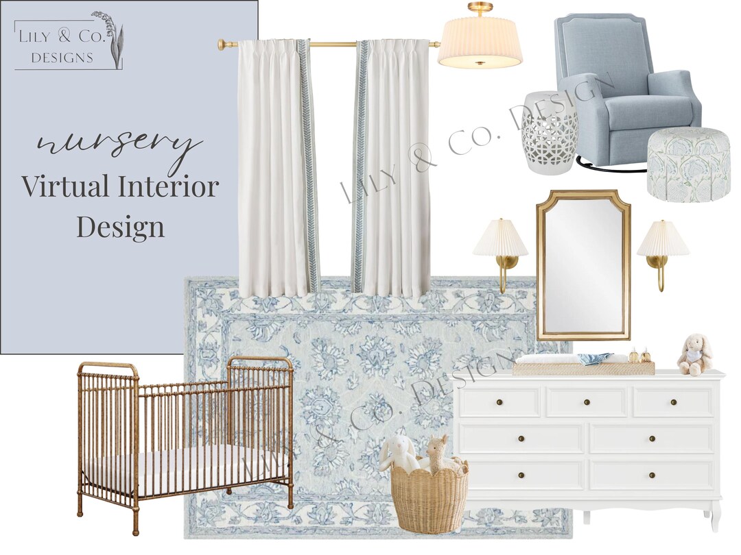 Nursery Interior Design | Interior Design | Nursery Decor | Virtual ...