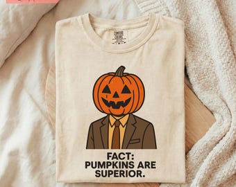Comfort Colors® Pumpkin Head Dwight T-Shirt: The Office Fall Tee
