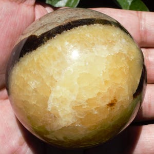 Septarian Sphere from Madagascar | Septerye Sphere Ball | Septaria Ball
