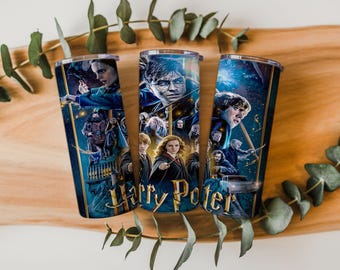 Zauberschule 20 Unzen Tumbler Wrap PNG | Magicacademy Fantasy Sublimationsdesign | Dark Castle Digitaler Download
