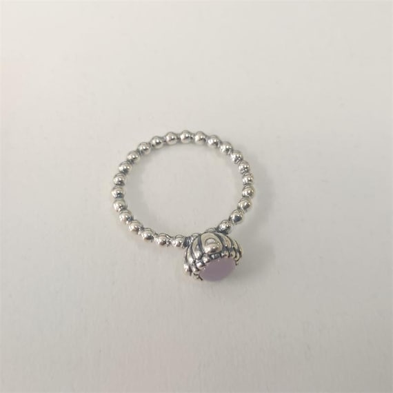Pandora October Opal Ring Pandora Pink Opal October Birthstone
