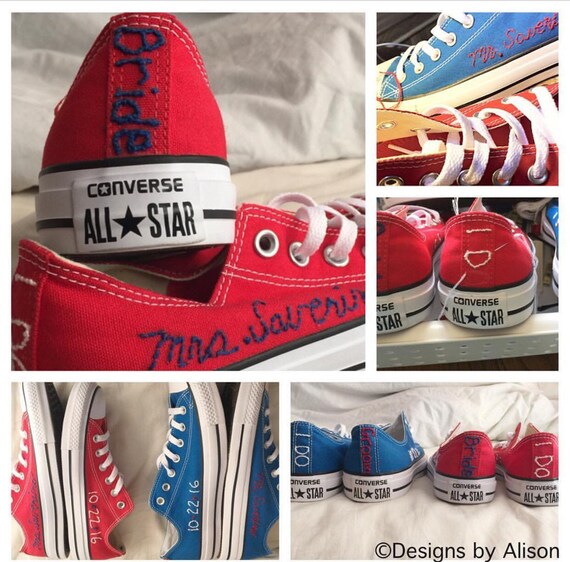 embroidered converse shoes