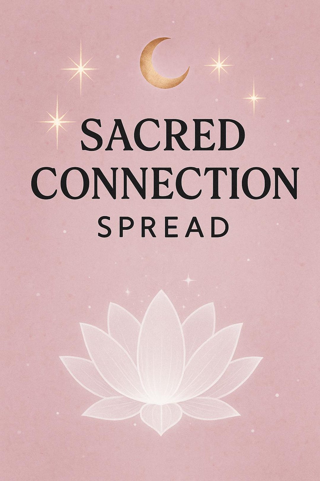 The Sacred Connection - 4-card Spread - Etsy
