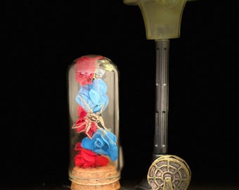 Taxidermied  Spider in Jar: Spiderman Inspired Decor