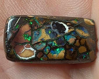 Boulder Matrix Opal - 17 Ct.  Koroit, Australia