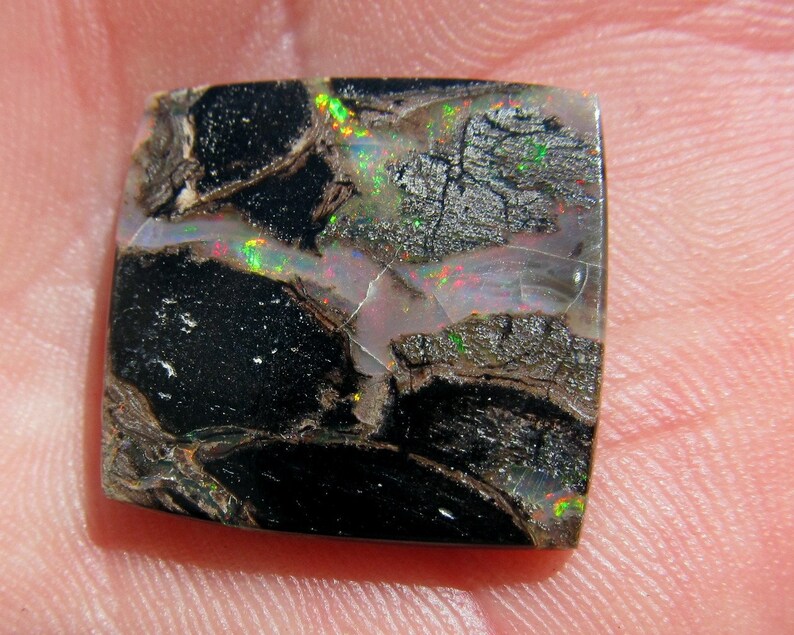 10.4 Ct. Virgin Valley Nevada Wood Opal 22 X 20 Mm - Etsy