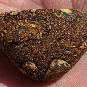 Boulder Opal - 64 Ct. - 36.6 x 23.3 mm - Australian - Yowah/Koroit