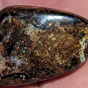 Boulder Opal - 57.5 Ct. - 30 x 21 mm - Australian - Yowah/Koroit