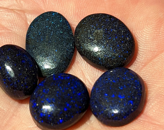 Five Andamooka Matrix Australian Opals - 55 Cts - Sugar Treated