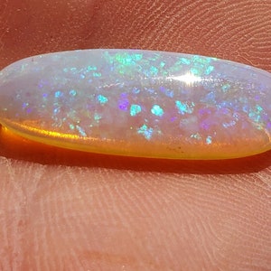 9.1 Ct. Coober Pedy Opal 28.3 x 9.7 mm Australia Natural image 4