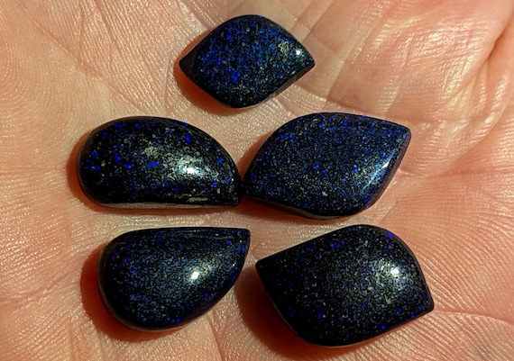 Five Andamooka Matrix Australian Opals - 49 Cts - Sugar Treated