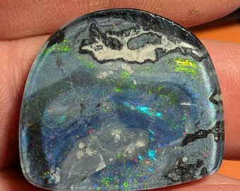 Spencer Idaho Opal Triplet - 44 Ct - Flying Dragon Picture Stone!