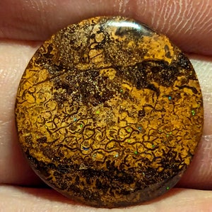 Boulder Matrix Opal - 19 Ct. - 23 x 23.4 mm - Australian - Yowah/Koroit
