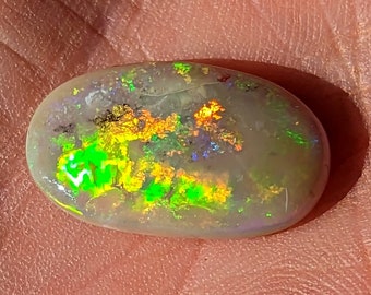 Lightning Ridge Australian Opal - 7.3 Ct. - 20.5 x 12.5 mm - Natural