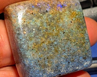 Louisiana Opal - Polished Specimen -  43 Gm - 35 x 34 x 17 mm - Rare Material!