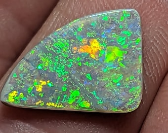 Lightning Ridge Australian Light Base Opal - 2.7 Ct. - 15.6 x 11.4 mm - Natural