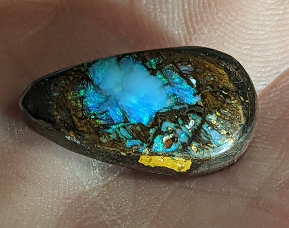 16.2 Ct Boulder Opal - Koroit, Australia - 22 x 12 mm