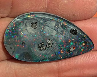 Spencer Idaho Opal Triplet - 52 Ct - Cool 3D Effect, Inclusions