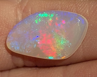 Andamooka Crystal Opal - 4.2 Ct. - 18.3  x 10.5 mm - Australia - Natural