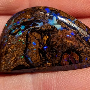 Boulder Matrix Opal - 27.5 Ct. - 28.6 x 17 mm - Double Sided - Yowah, Australia