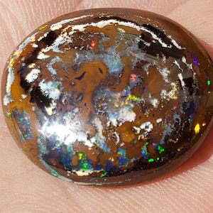 43.5 Ct. Yowah Boulder Opal - 25 x 24 mm