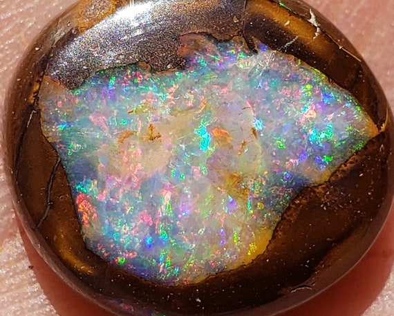 Koroit Australia Ten Boulder Opals 15 Ct