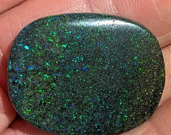 Andamooka Rainbow Matrix Opal - 33 Cts - Australian - Sugar Treated - Not Coated