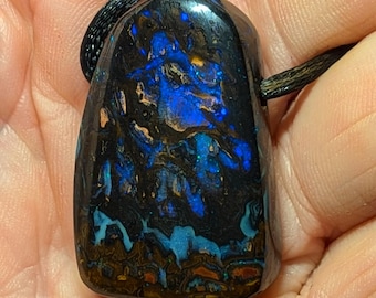 Drilled Opal Pendants