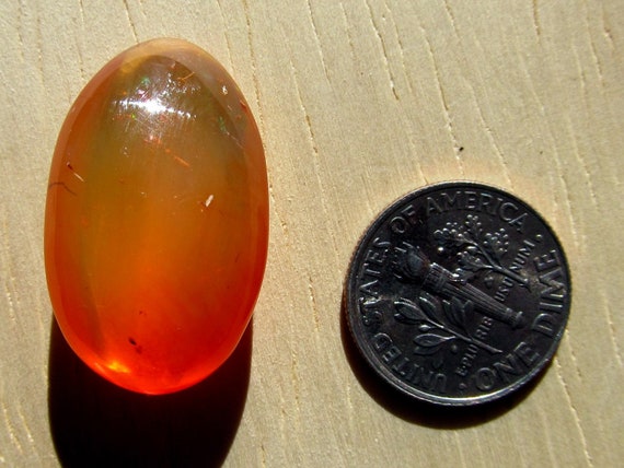 25 CT. Opale Opale Opale du Mexique Cabochon - solide Orange - 26 x 16 mm 7a7a0f 25 CT. Opale Opale Opale du Mexique Cabochon - solide Orange - 26 x 16 mm 7a7a0f
